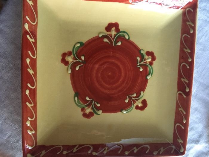 Square Plate from Spain
