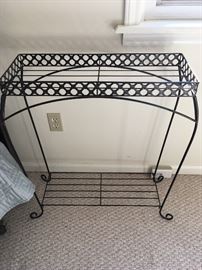 Rectangular metal Plant Stand