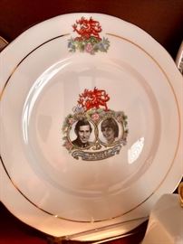 Prince Charles/Princess Diana Commemorative Plates