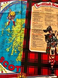 Scottish Souvenir Tea Towels/Linens