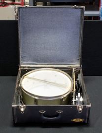 Ludwig Snare Drum With Weather Master Drum Heads, Hard Case And Stand