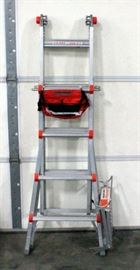 American Titan By Little Giant Model 17 250 Lbs Ladder W/ Toolbag And Work Platform