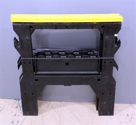 Pair Of Plastic Sawhorses