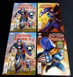 Steve Rogers Captain America #1(2), #2 Regular + Variant