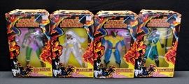 Toy-Biz Marvel Universe 10" Tall Figures, She-Hulk, Storm, Wolverine And Ninja Rouge