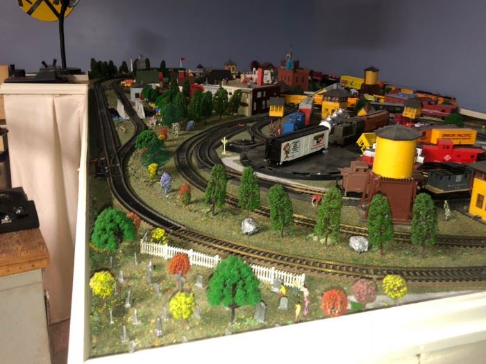 Model Train Table