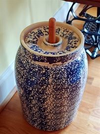 Stoneware Churn