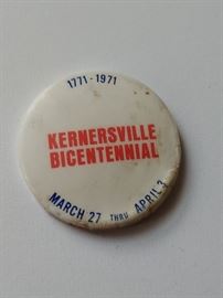Kernersville Pinback