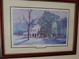 Hedgecock "Morning Glow" Signed and Numbered Print