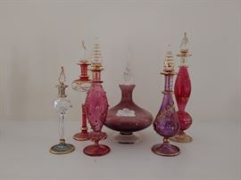 Art Glass Perfume Bottles