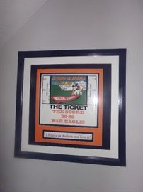 Auburn memorabilia 
