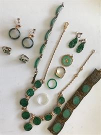 Jade, gold and silver 