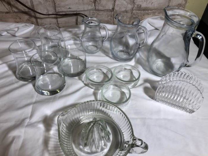 Clear Kitchen Glass Assortment