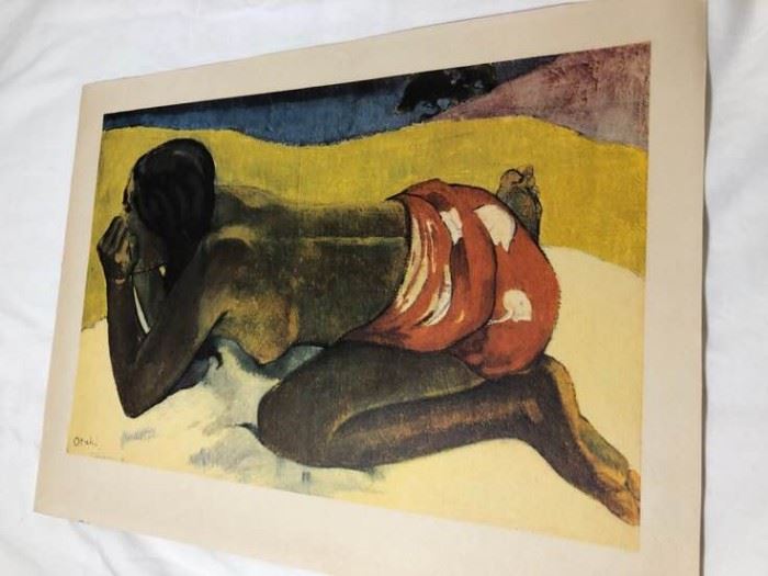 Gauguin Otahi Reproduction Framed Art