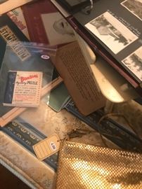 Assorted Vintage Bedroom Items ~ Vintage Clothing ~ WWII ~ Toys ~ Magazines ~ Records