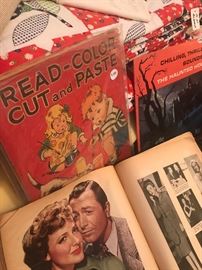 Assorted Vintage Bedroom Items ~ Vintage Clothing ~ WWII ~ Toys ~ Magazines ~ Records
