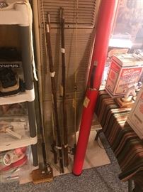 Vintage Fishing Poles