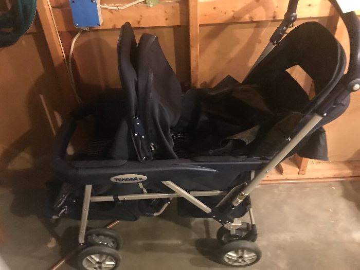 Tender XL Double Baby Carriage