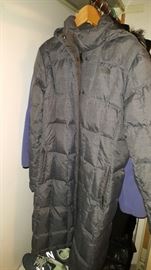 North Face 3/4 Length Down Ladies Coat