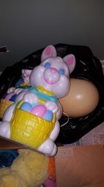 Molded Plastic Easter Decorations