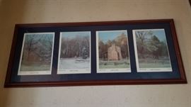 Cades Cove John Oliver's place Four Seasons by James T. Chandler '91 Print