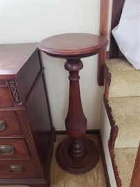 Antique plant stand