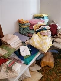 Towels, pillows, more.