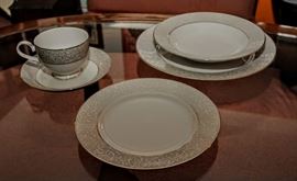 MIKASA "PARCHMENT" DINNERWARE ~ SERVICE FOR 12