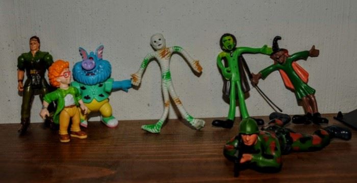 PART OF A HUGE PLASTIC TOY COLLECTION