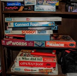 HUGE BOXED GAMES AND PUZZLES - BRING A TRUCK
