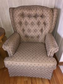 Upholstered rocking chairs (2 available - only 1 photographed)