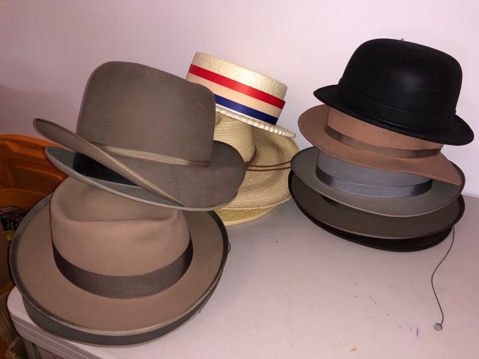 Vintage men’s hats