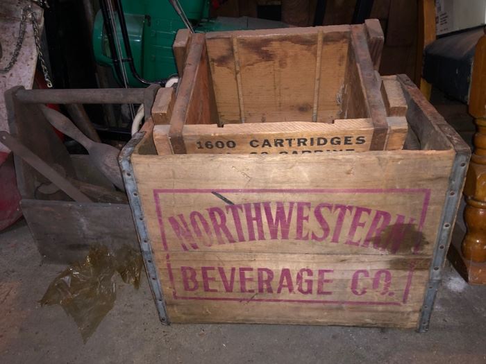 More vintage crates
