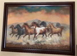 More horses! Original painting.