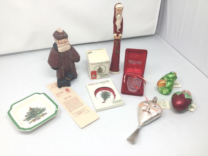 Brand Name Christmas Radko, Spode and Waterford Ornaments and Decor https://ctbids.com/#!/description/share/101870