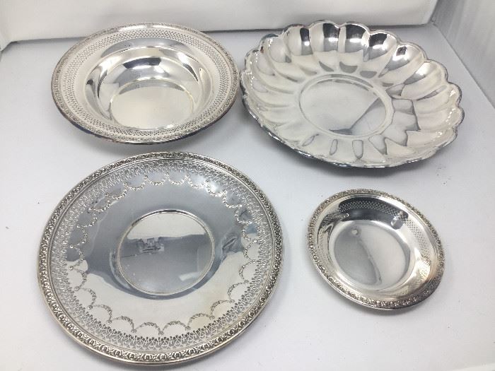  Reed and Barton Silver Plates and Bowl https://ctbids.com/#!/description/share/101906