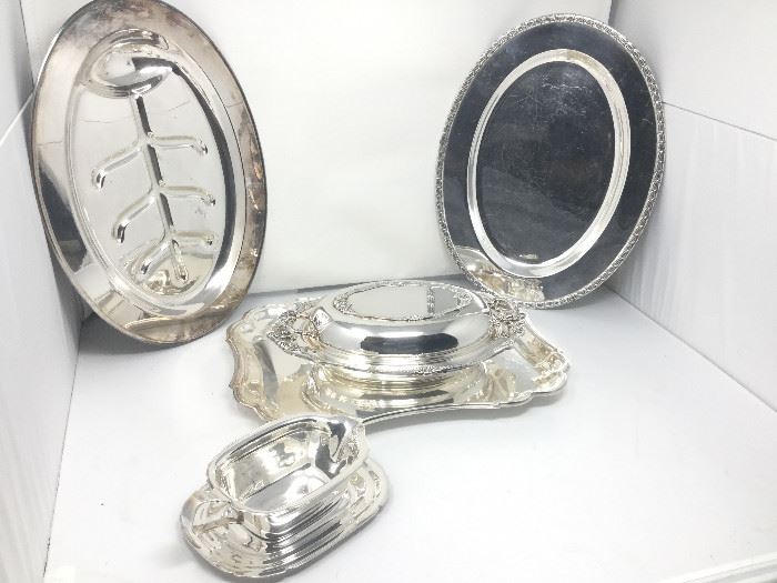 Stunning Silver Plate Serving https://ctbids.com/#!/description/share/101959
