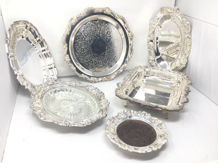 Bristol Silver and Silver-Plated Tray Collection https://ctbids.com/#!/description/share/101971
