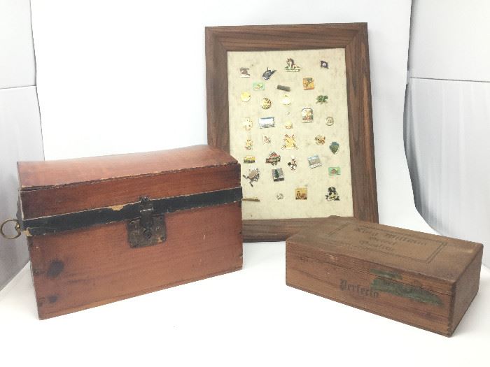 Boxes and Framed Pins https://ctbids.com/#!/description/share/102083