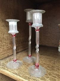 Murano Candlesticks