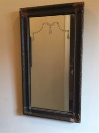 Etched Antique Mirror