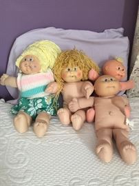 1970’s Cabbage Patch Dolls.  