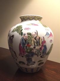 Unique Mid-Century vase from China. 