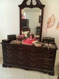 Dresser of king bedroom set