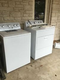 Kenmore washer and dryer