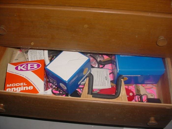 More of the drawers full