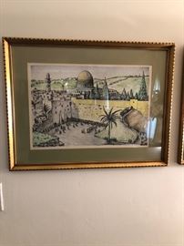 JERUSALEM WATER COLOR