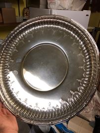 ONE OF THE GORHAM STERLING SILVER TRAYS - THIS ONE WEIGHS 44 OZ.!!!