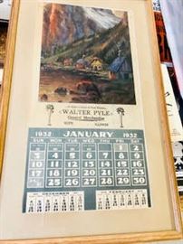 1932 calendar