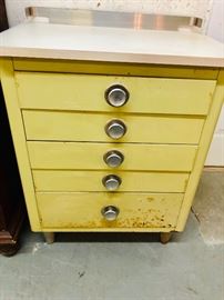 metal industrial style cabinet